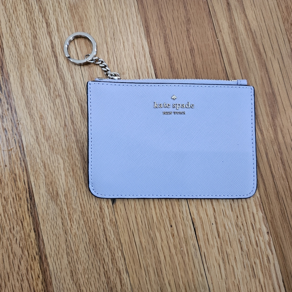 Kate Spade Keychain Card Case in Lilac